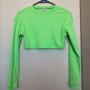 Neon Crop long sleeve